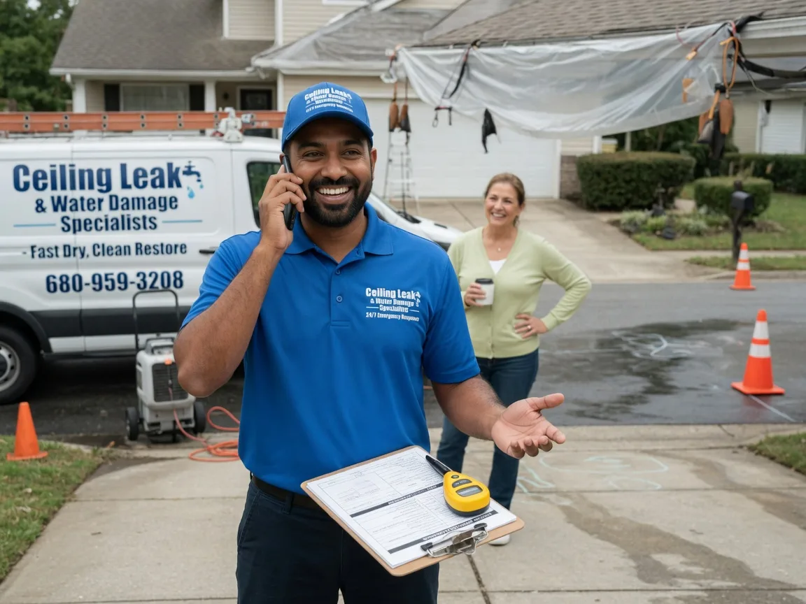Ceiling Leak Cleanup Kansas, OH FAQs